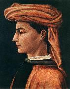 UCCELLO, Paolo, Portrait of a Young Man wt